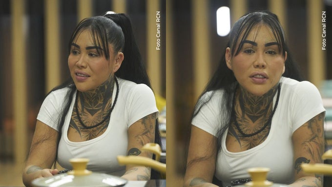 Yina Calderón Yina Calderón se dio beso con compañero que es cantante