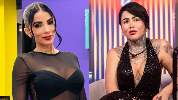 Así reaccionó Karina tras fuerte agarrón de Yina Calderón con 'La diabla': intentó separarlas Así reaccionó Karina tras fuerte agarrón de Yina Calderón con 'La diabla': intentó separarlas