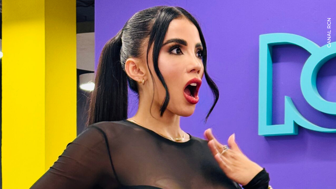 Karina García discute con Moyeta