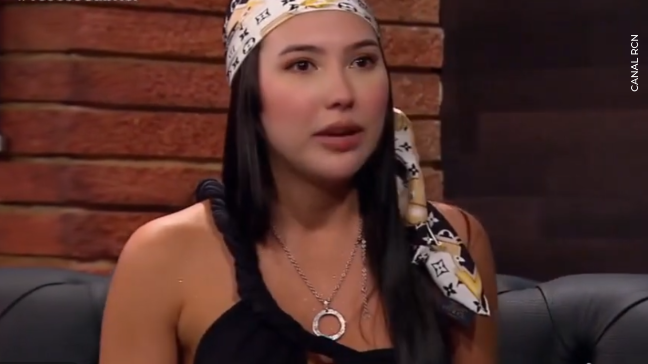 Aida Victoria Merlano con Felipe Zapata