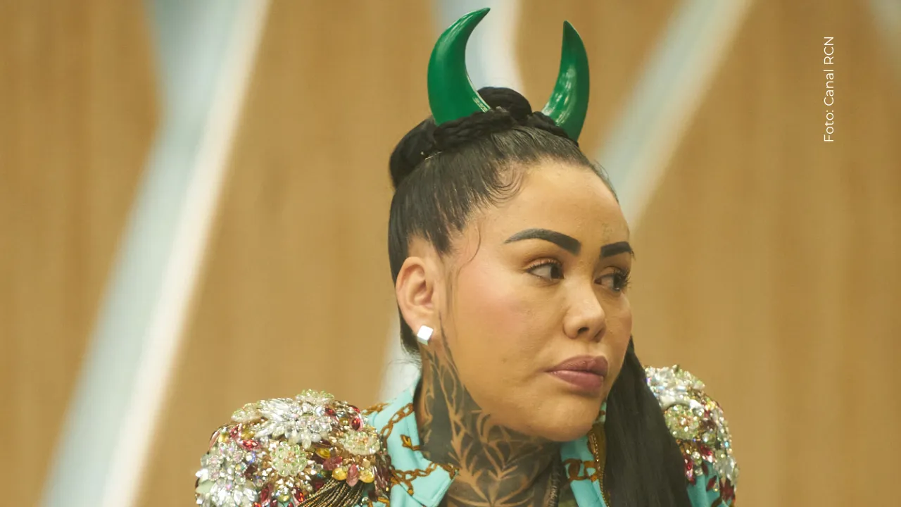 Yina Calderón causó malestar en La mansión de Luinny