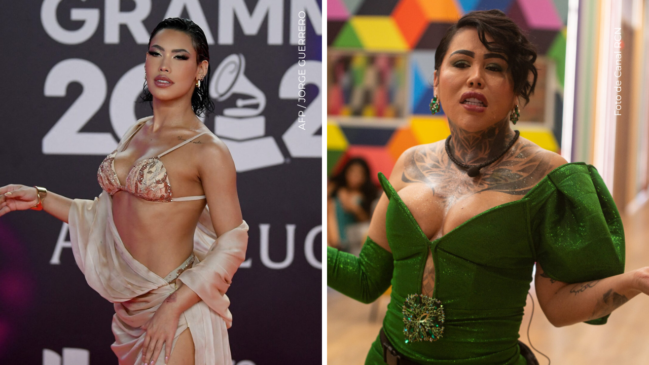 Yina Calderón en La casa de los famosos Colomba 2025 - Ana del Castillo llega a la 24ª ceremonia anual de los Premios Grammy Latinos.