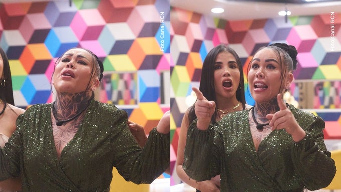 Yina Calderón y su sorpresivo reclamo en La mansión de Luinny