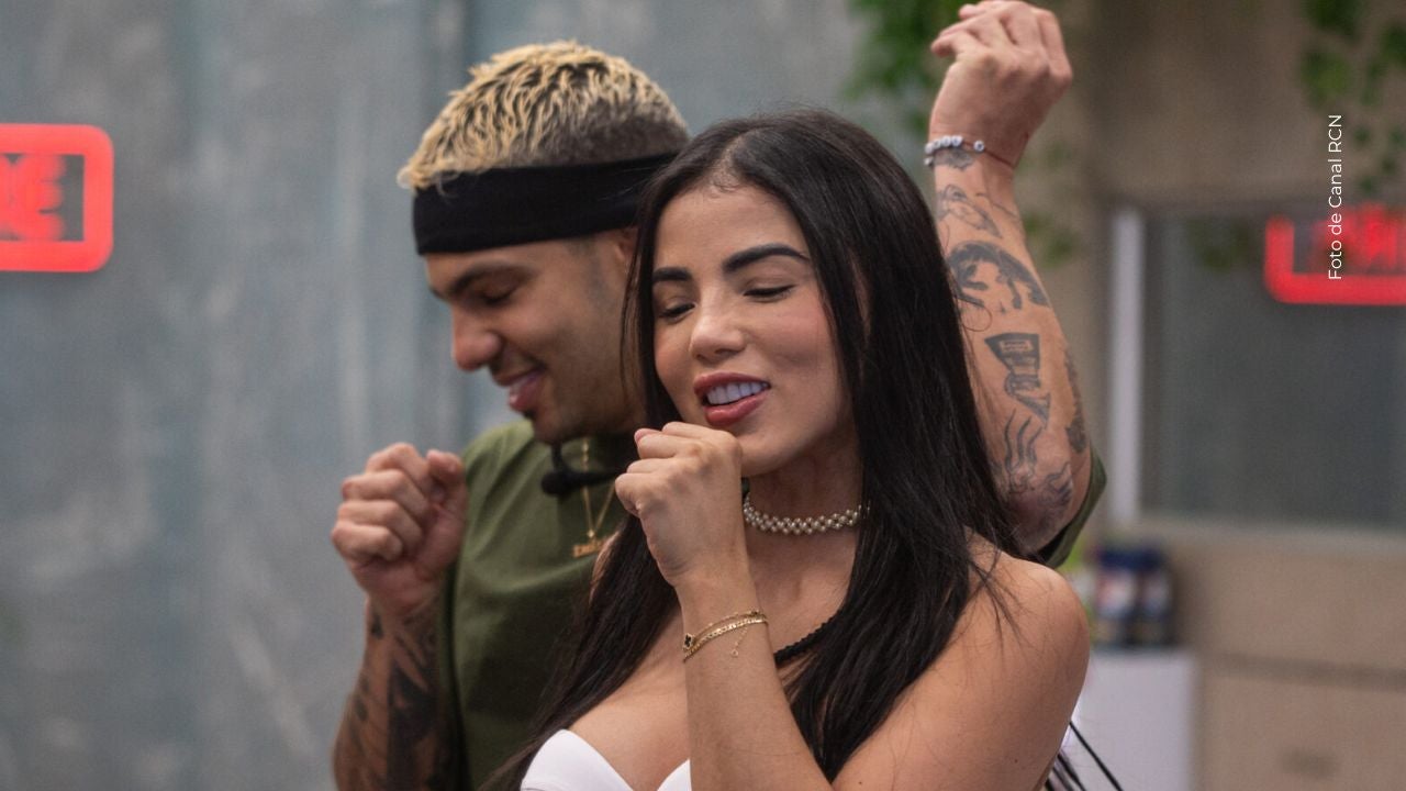 Karina García muestra su lado más relajado en el reality.