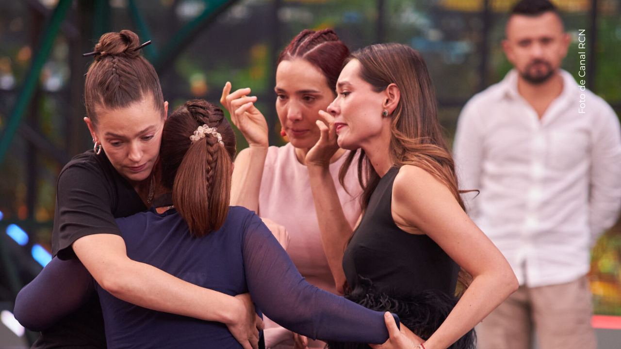 Patricia Grisales y Alejandra Ávila en MasterChef Celebrity.