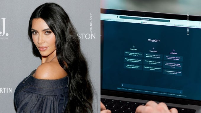 Kim Kardashian perdió exámenes de derecho tras pedirle las respuestas a ChatGPT