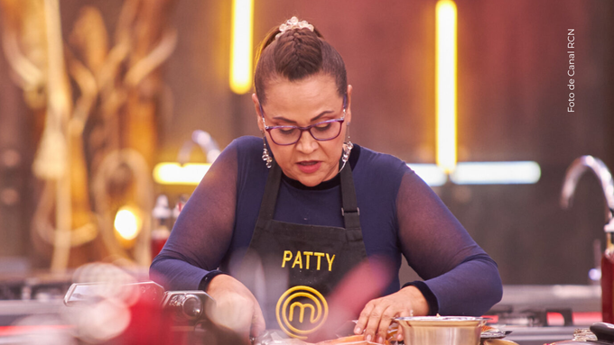 Patricia Grisales en MasterChef Celebrity 2025.