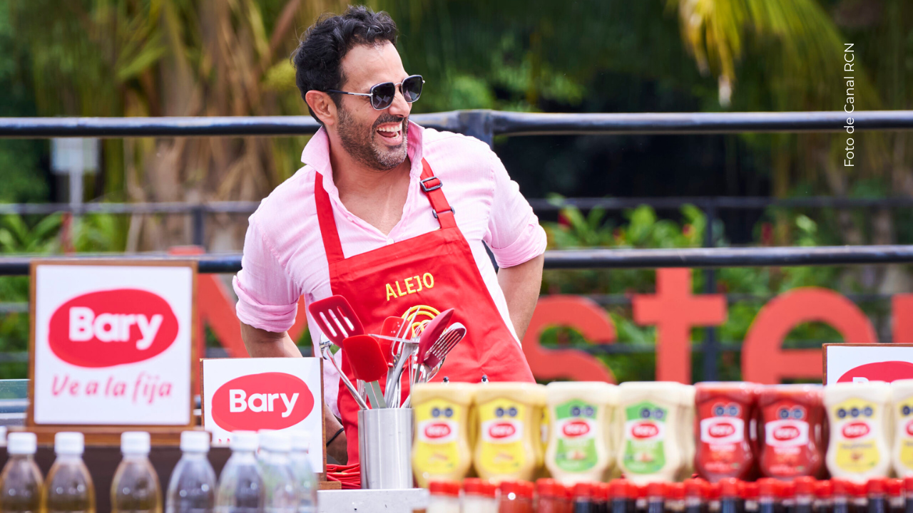 Alejandro Estrada en MasterChef Celebrity 2024.