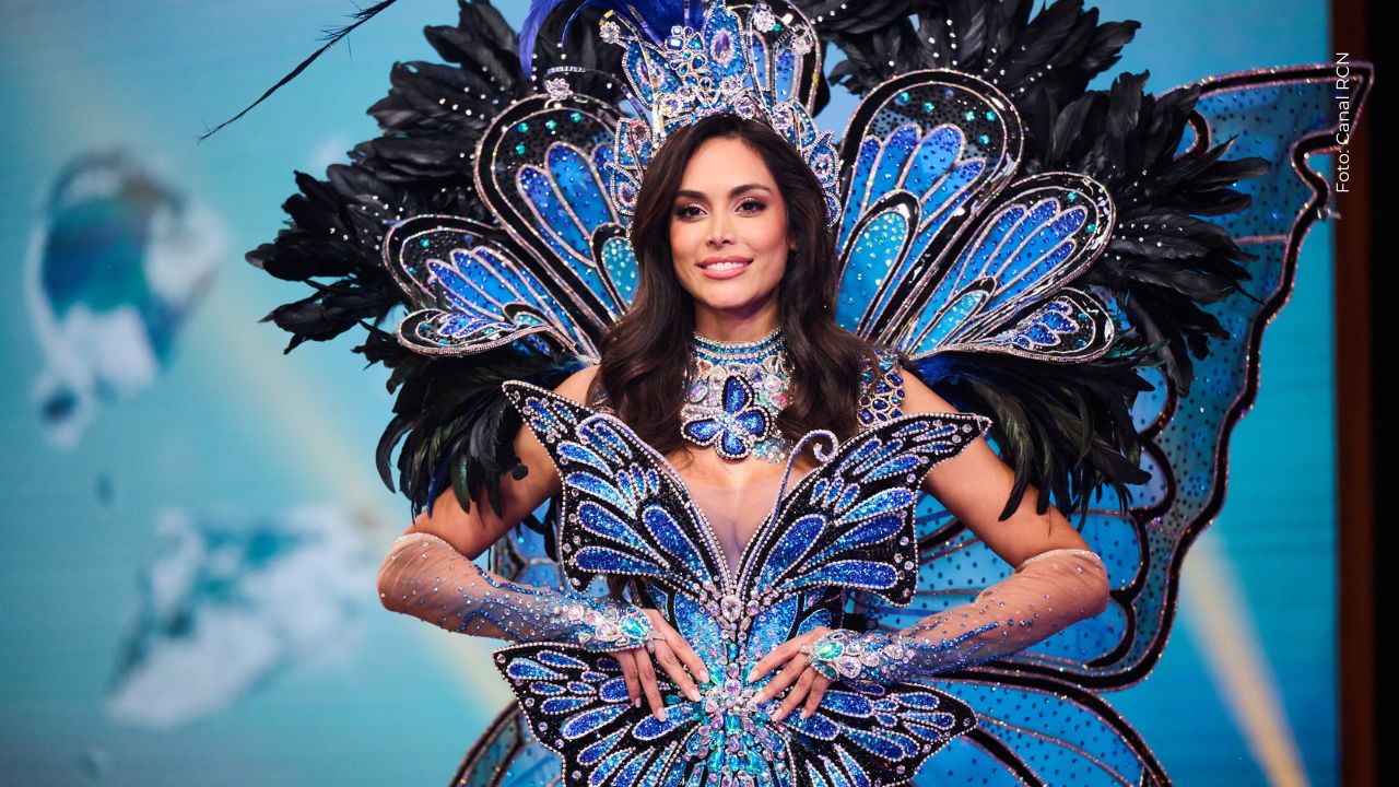 Vanessa Pulgarín brilla con un vestido amarillo de ensueño