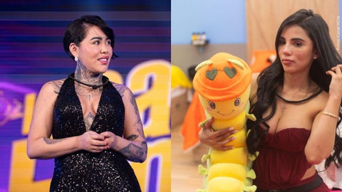 Karina García reaccionó de forma curiosa ante la discusión entre Yina Calderón y La Piry.