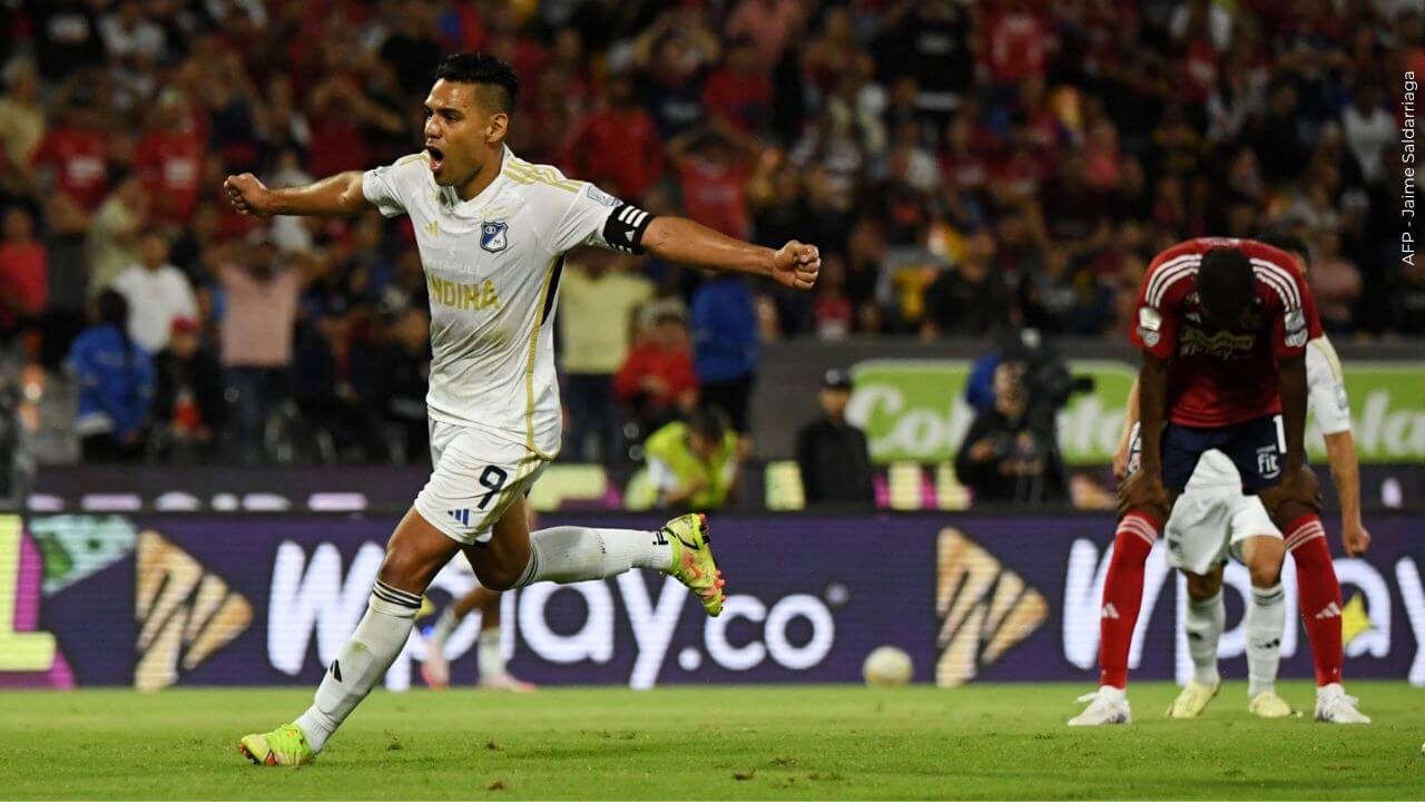 Falcao jugó un año en Millonarios y dejó gran recuerdo.