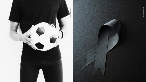 Reconocido futbolista se viste de luto tras dedicar gol y llorar en pleno partido: ¿quién es?