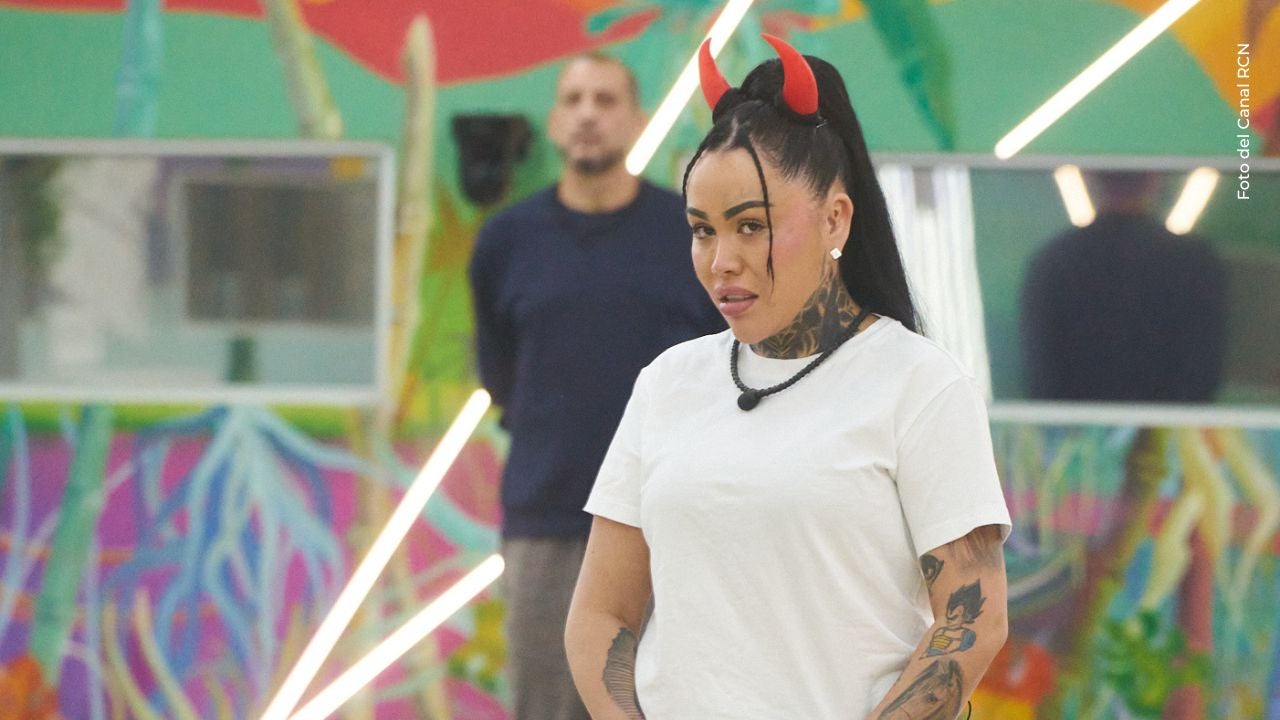 Yina Calderón perdió la calma y terminó destrozando la cocina de La mansión de Luinny