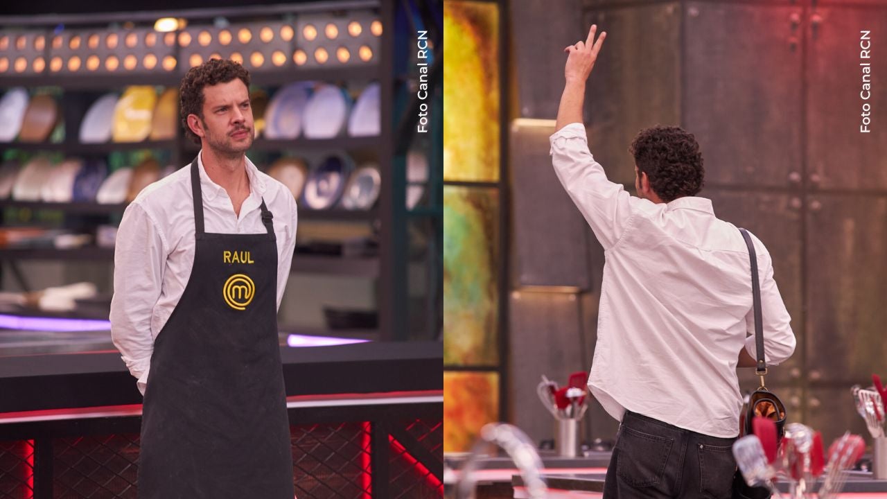 Raúl Ocampo se despidió de MasterChef Celebrity