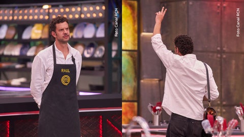 Raúl Ocampo se despidió de MasterChef Celebrity
