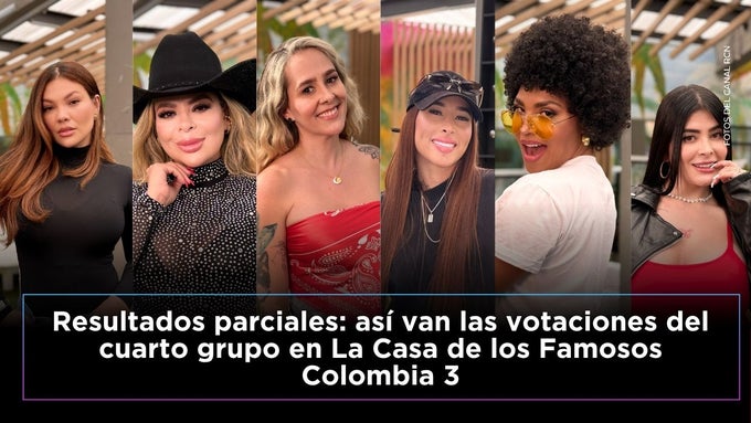 Así van las votaciones del cuarto grupo de aspirantes a La Casa de los Famosos Colombia 3