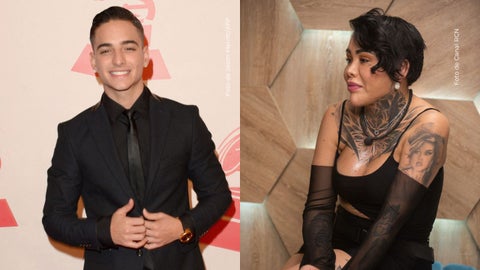 Se vuelve viral video del beso entre Yina Calderón y Maluma.