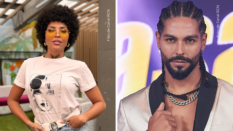 Marlon Solórzano en La casa de los famosos Colombia 2025 - Estefanía Caicedo como aspirante a La casa de los famosos Colombia 2025.