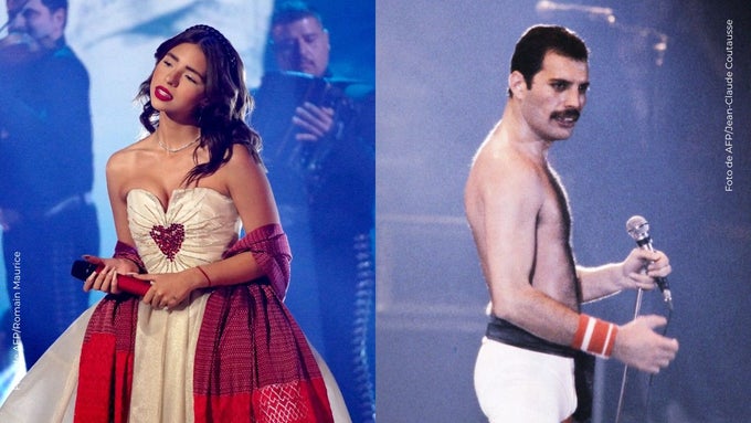¿Por qué critican a Ángela Aguilar por imitar a Freddie Mercury en pleno show?