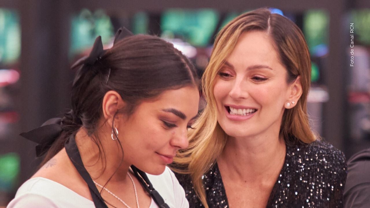 Valentina Taguado acompañó a Claudia Bahamón en su condecoración. 