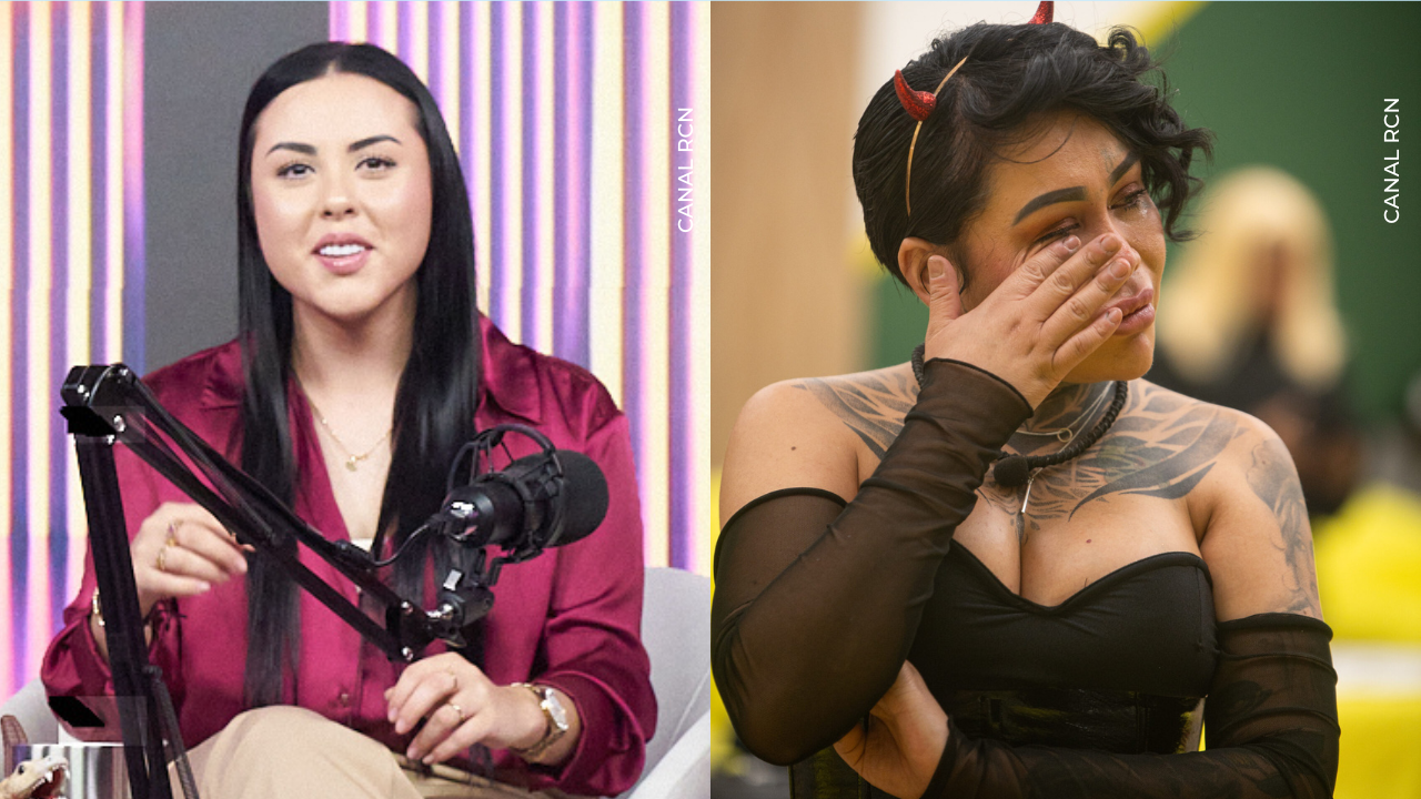 Juliana Calderón apoyando a Yina Calderón