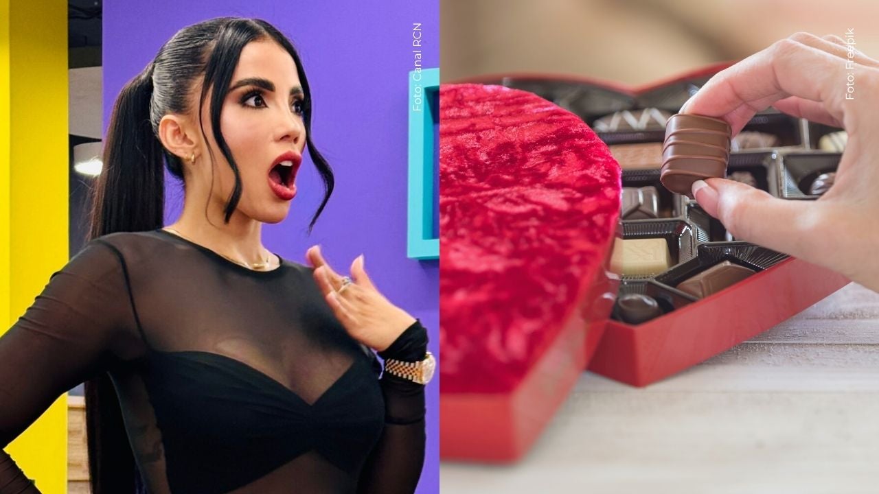 Karina García recibe regalo de un seguidor