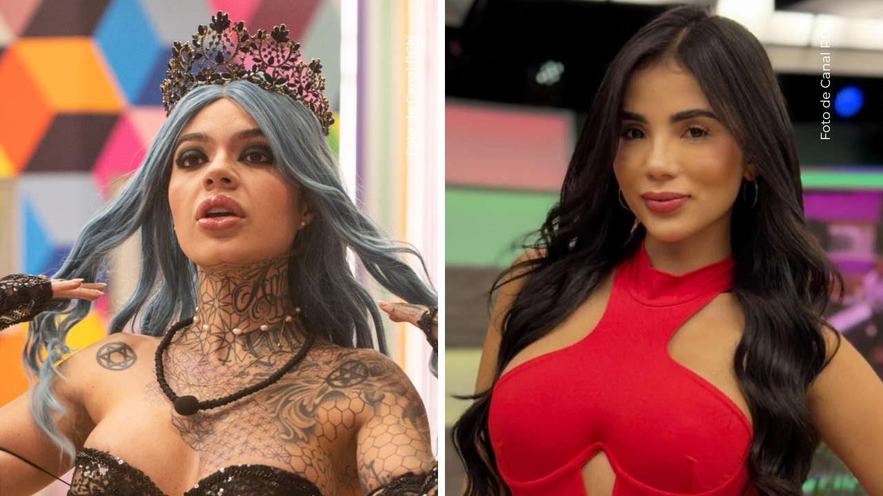 Melisa Gate en La casa de los famosos Colombia 2025 - Karina García en Buen día Colombia.