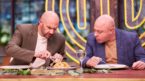 La decisión quedó en suspenso, los postres de Michelle Rouillard, Alejandra Ávila y Violeta Bergonzi sorprendieron a los jurados de MasterChef Celebrity.