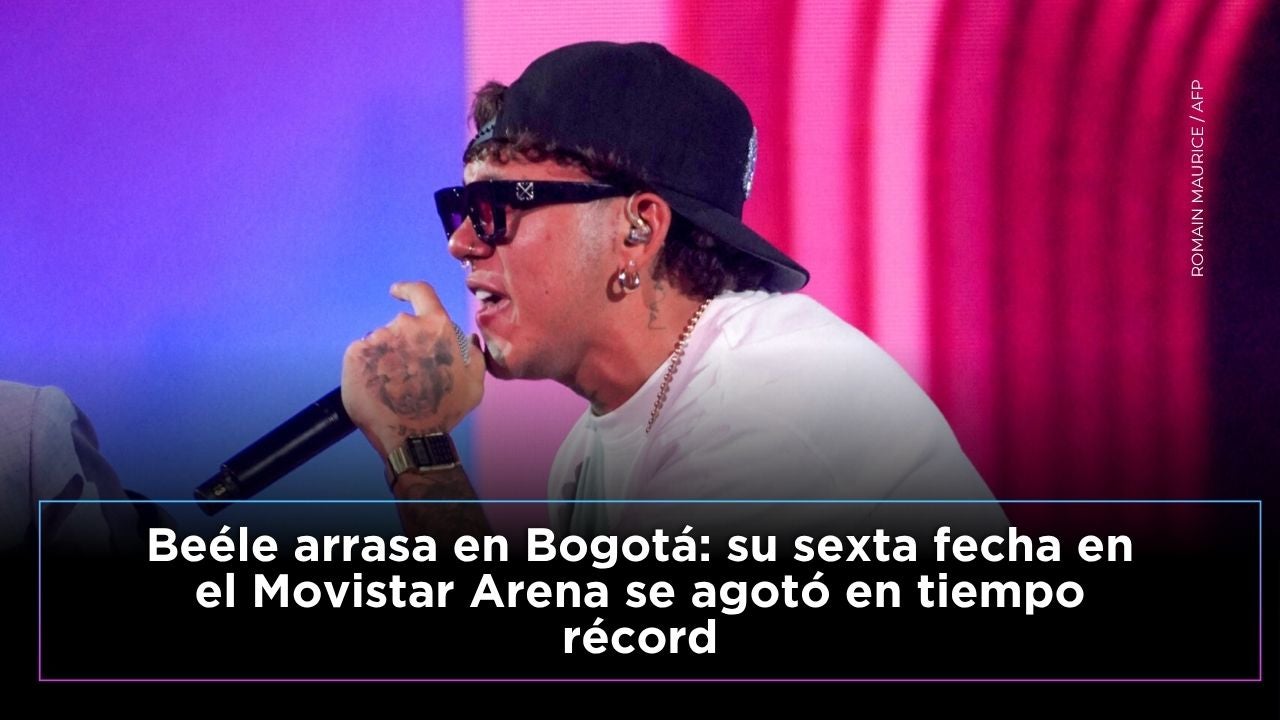 Beéle agotó su sexta fecha en el Movistar Arena