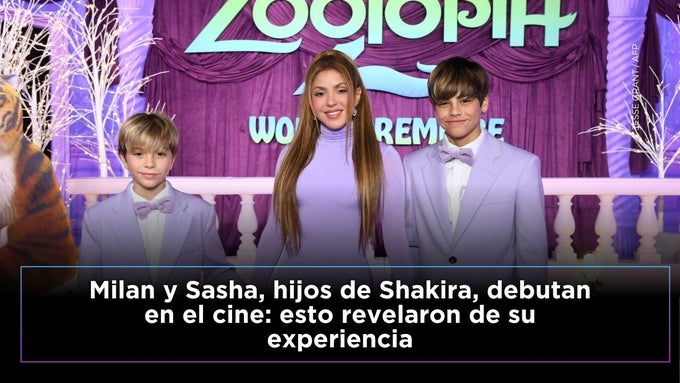 Debut de los hijos de Shakira en Disney: ¿cómo fue su experiencia?