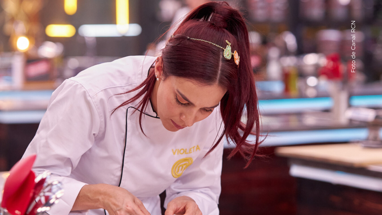 Violeta Bergonzi en MasterChef Celebrity 2025.