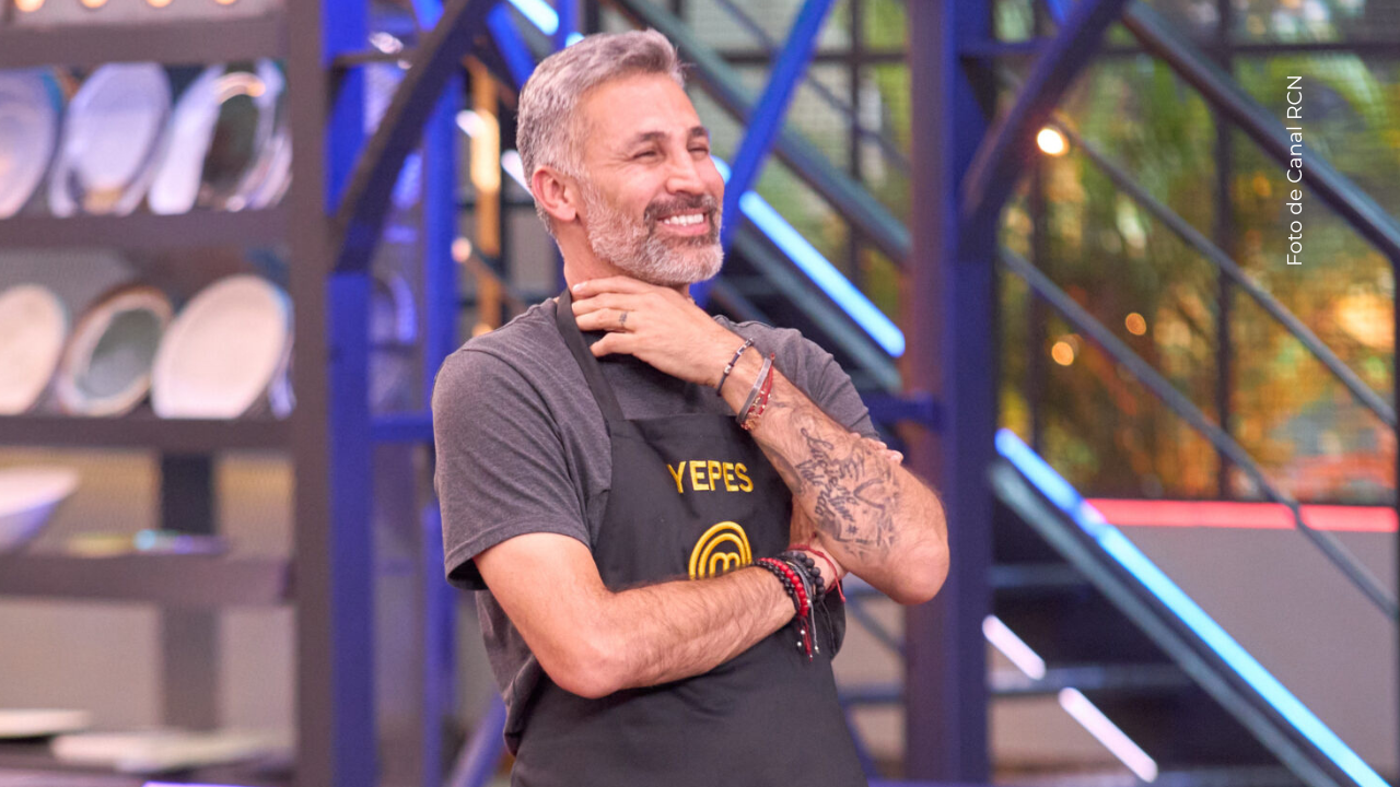 Mario Yepes en MasterChef Celebrity 2025.