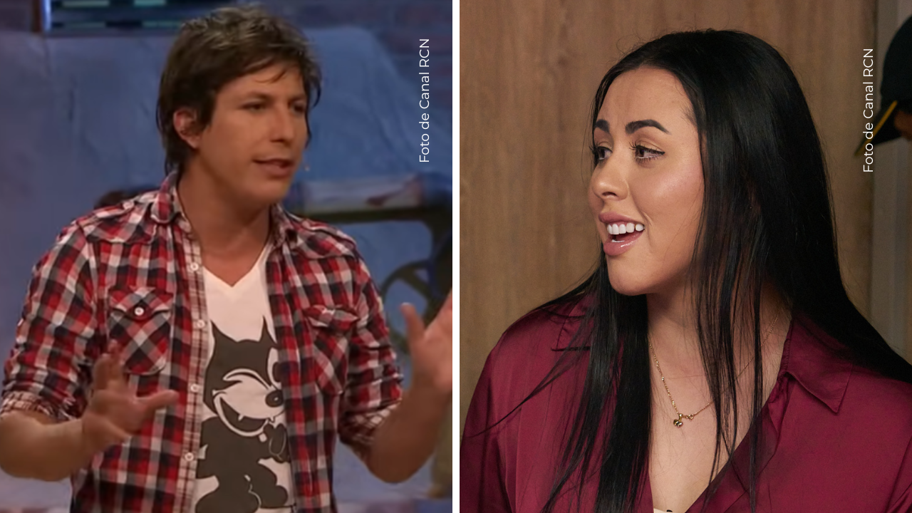 Alejandro Riaño en el programa Comediantes de la noche - Juliana Calderón en el after de La casa de los famosos Colombia 2025.