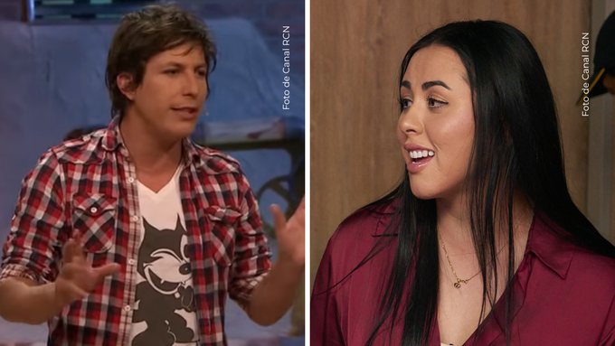 Alejandro Riaño en el programa Comediantes de la noche - Juliana Calderón en el after de La casa de los famosos Colombia 2025.