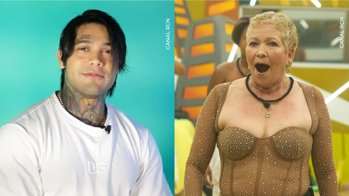 Yeferson Cossio y la abuela