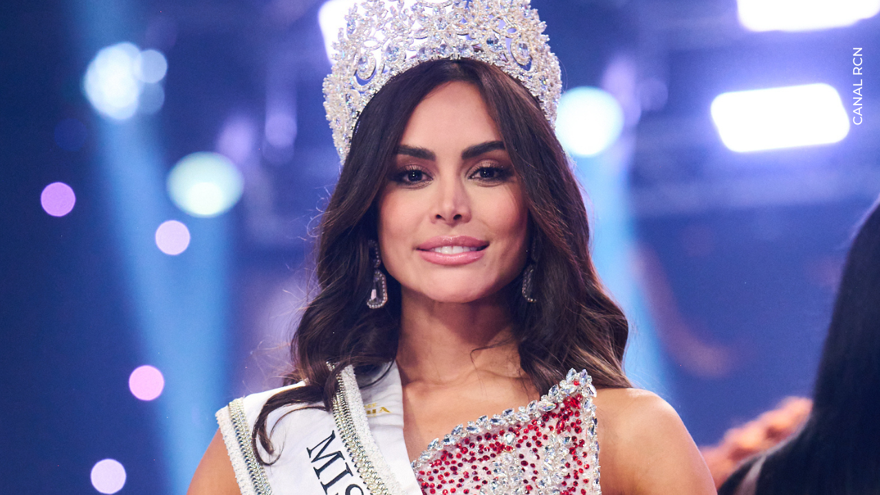 Vanessa Pulgarín en traje tipico