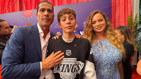 Érika Rodríguez y Gregorio Pernía ya tienen tres hijos