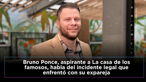 Bruno Ponce, aspirante a La casa de los famosos, cuenta detalles del incidente legal con su expareja