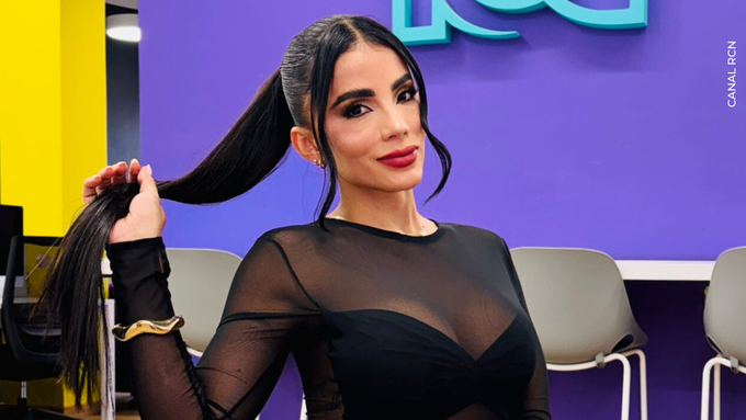 Karina García en La mansión de Luinny