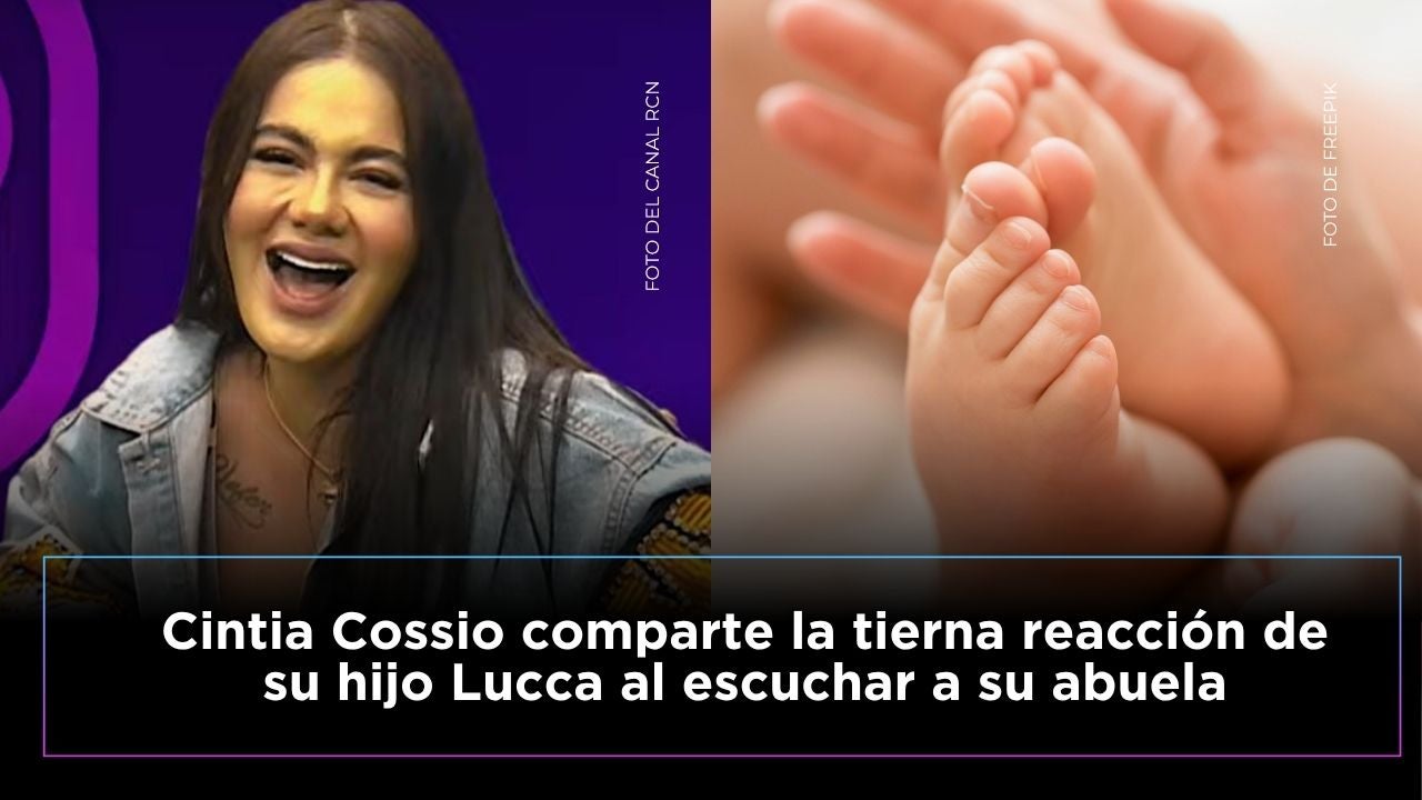 Cintia Cossio comparte tierno momento de su hijo Lucca