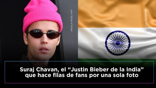 Él es Suraj Chavan, el “Justin Bieber de la India” que enloquece a las fans por una foto a su lado