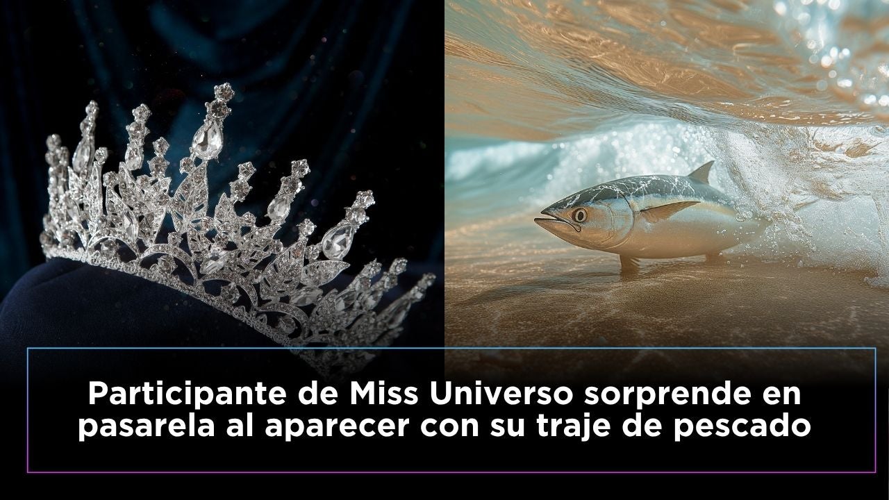 Participante de Miss Universo sorprende en pasarela al aparecer con su traje de pescado