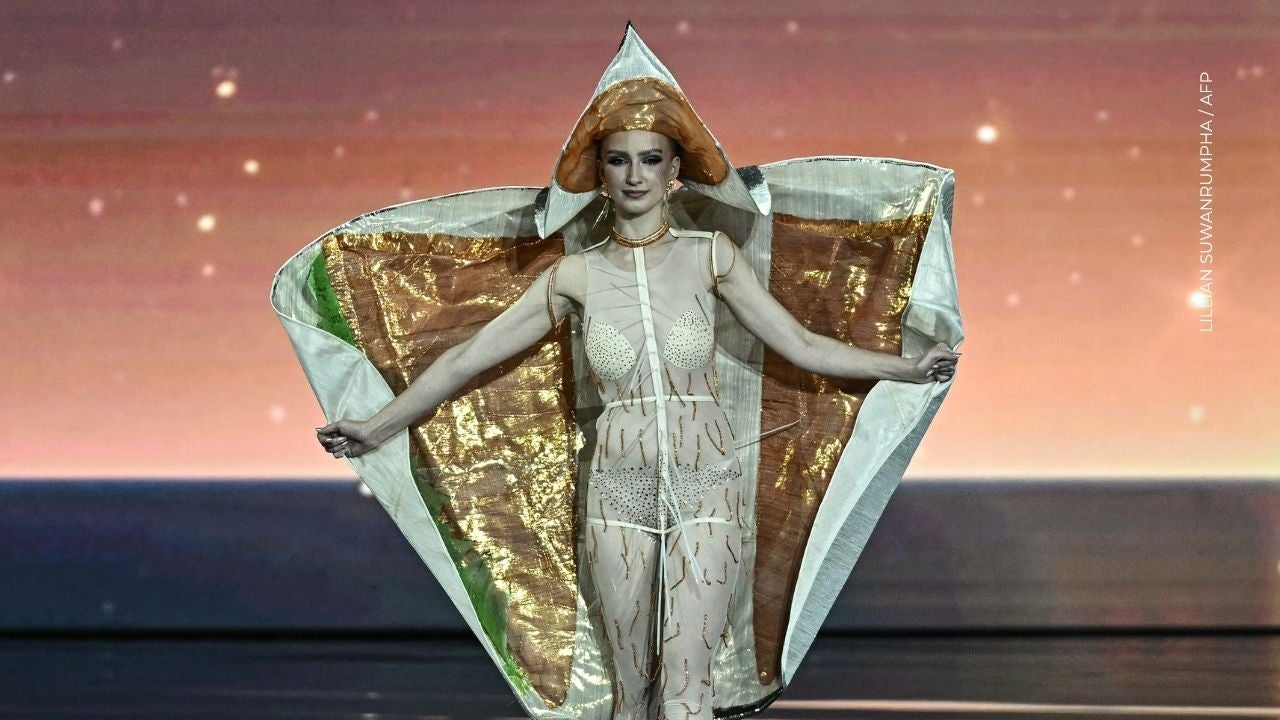 ¿Por qué Miss Noruega eligió un traje inspirado en el salmón?