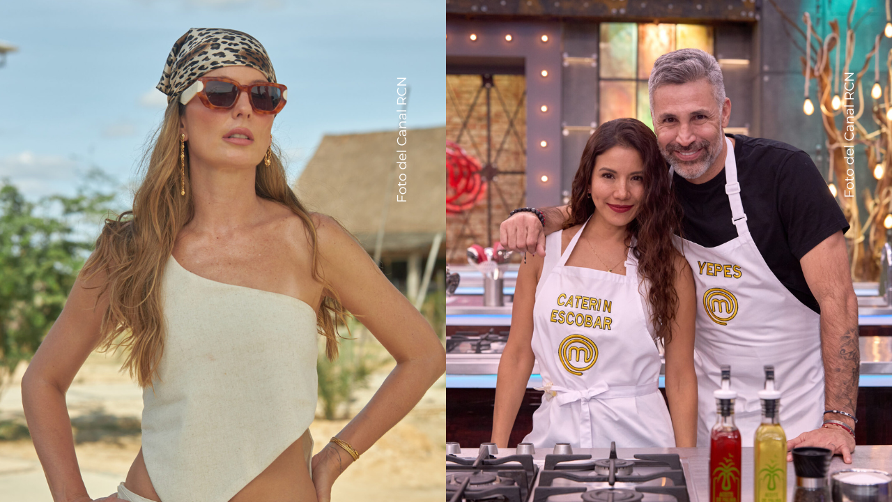 Claudia Bahamón, Caterin Escobar, Mario Yepes