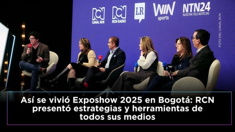 Exposhow 2025 permitió a marcas y anunciantes conocer el ecosistema mediático completo de RCN.