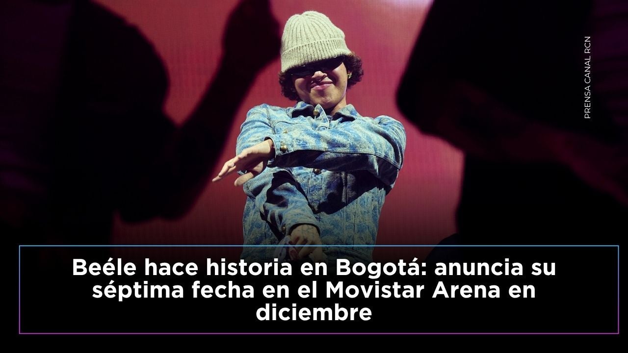 Beéle rompe récord en Bogotá