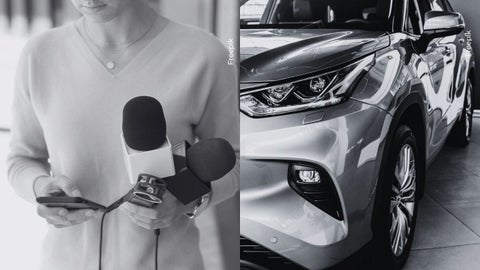 Robaron camioneta a periodista en Bogotá