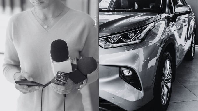 Robaron camioneta a periodista en Bogotá