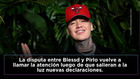 La disputa entre Blessd y Pirlo vuelve a llamar la atención