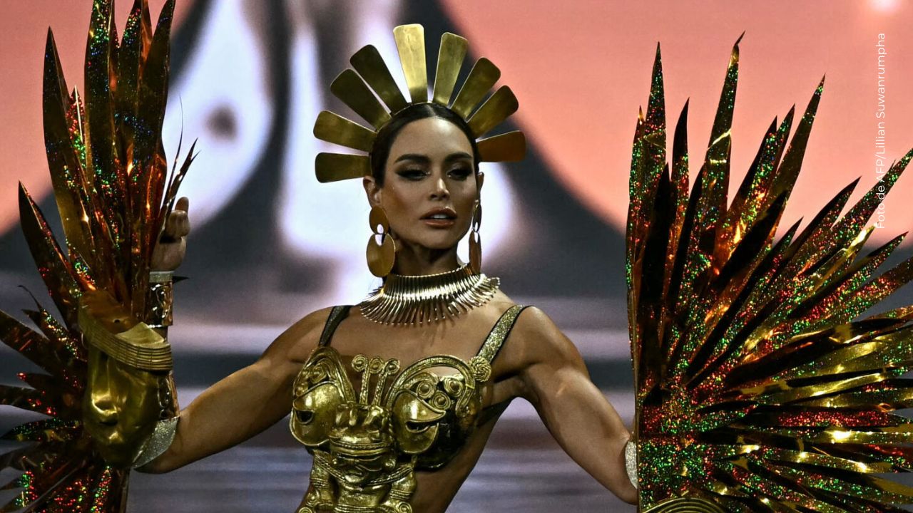 Así luce el reducido camerino de Vanessa Pulgarín en Miss Universo 2025